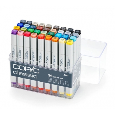 【画材-コピック】コピッククラシック 36色セット