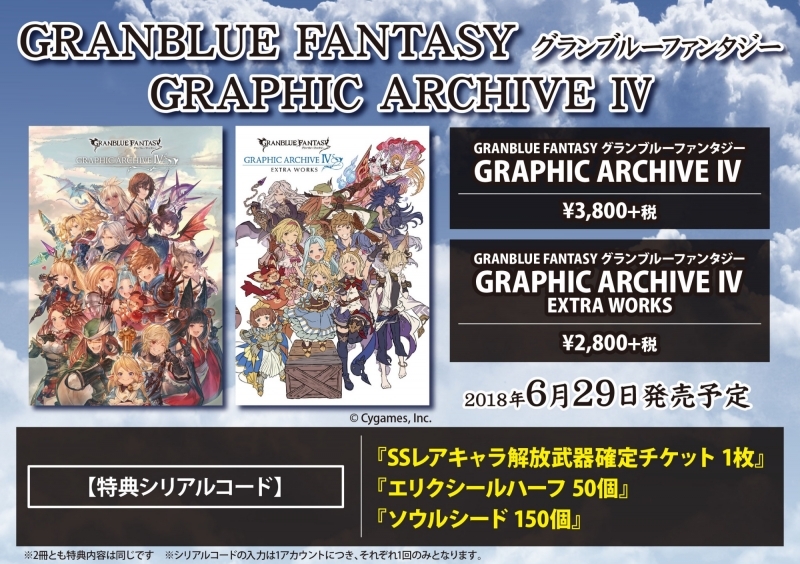 設定原画集 Granblue Fantasy グランブルーファンタジー Graphic Archive Iv Extra Works アニメイト