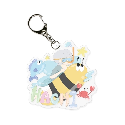 【グッズ(音楽)】HACHI Summer Goods 2023 【RK Music HACHI】"Summer2023" アクリルキーホルダー