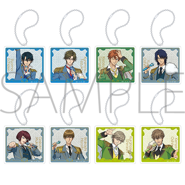 【グッズ-キーホルダー】新テニスの王子様 アクリルキーホルダーコレクション／A