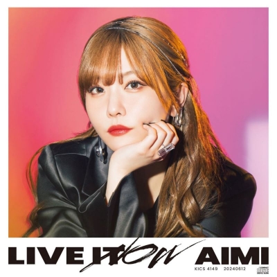 【音楽】愛美/LIVE IT NOW 通常盤