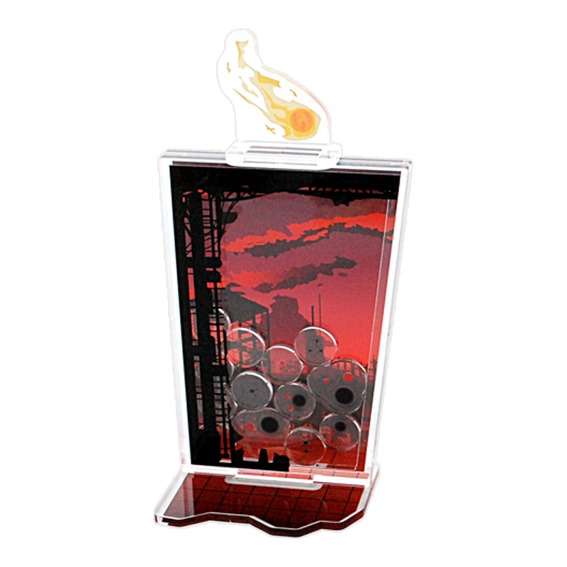 【グッズ-スタンドポップ】ノンキャラオリジナル Dystopia-EVENING-left-【にじ丸商店】