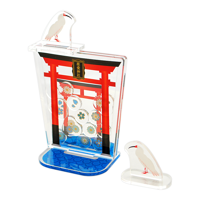 【グッズ-スタンドポップ】ノンキャラオリジナル 推愛神社-おしあいじんじゃ-【にじ丸商店】