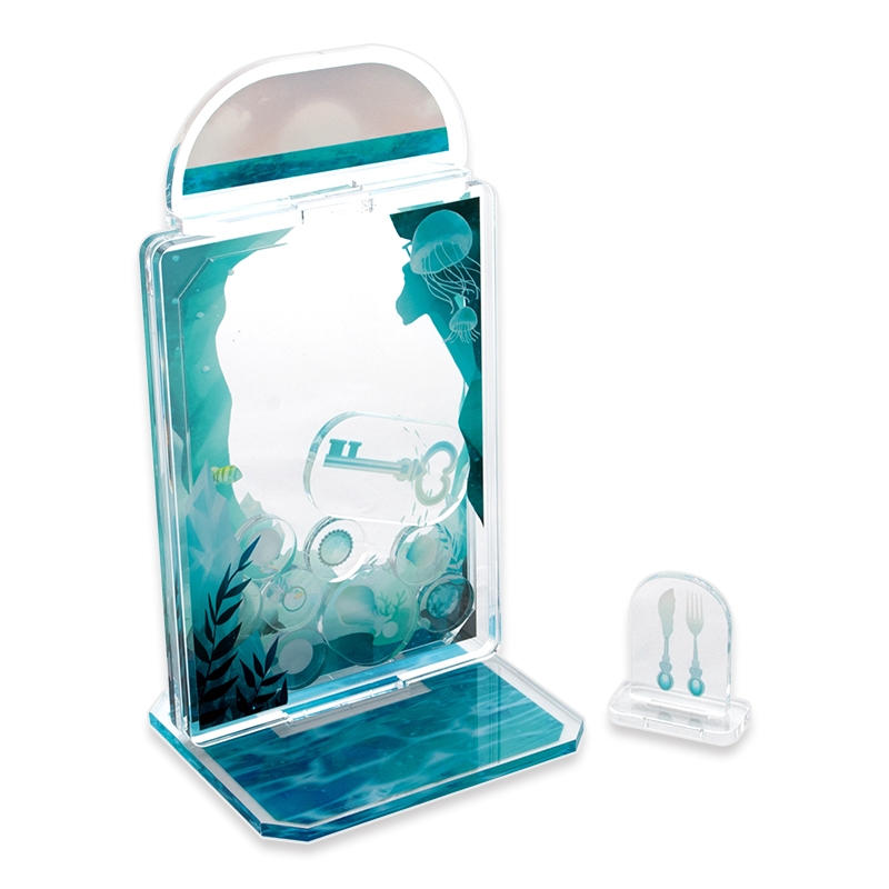 【グッズ-スタンドポップ】ノンキャラオリジナル OCEAN PARK EMERALDGREEN-オーシャン パーク エメラルドグリーン-【にじ丸商店】