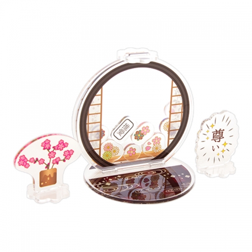 グッズ スタンドポップ ノンキャラオリジナル 丸窓障子 あずき色 まるまどしょうじ あずきいろ にじ丸商店 アニメイト