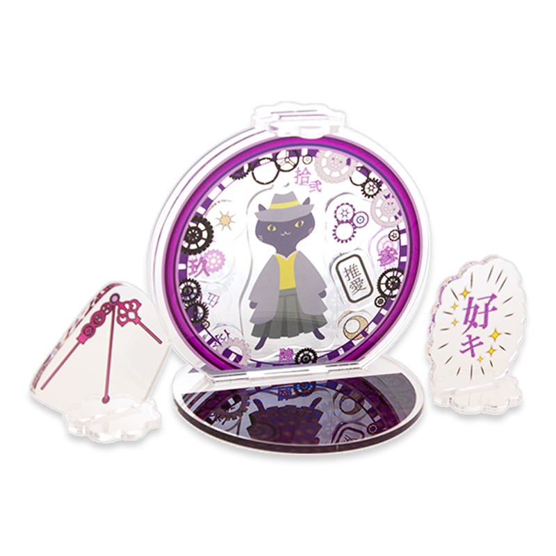 【グッズ-スタンドポップ】ノンキャラオリジナル 歯車時計-レトロモダン- はぐるまどけい-れとろもだん-【にじ丸商店】