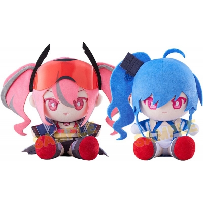 【グッズ-ぬいぐるみ】アズールレーン ブレマートン&セントルイス プニプニ ぬいぐるみ【特典付】