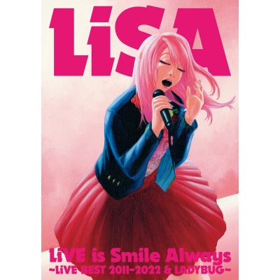 【DVD】LiSA/LiVE is Smile Always~LiVE BEST 2011-2022 & LADYBUG~ 通常版