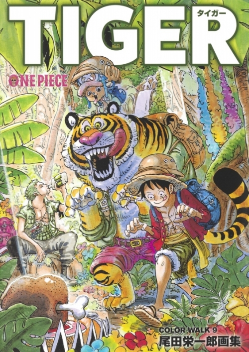 イラスト集 One Piece ワンピース イラスト画集 Color Walk 9 Tiger アニメイト