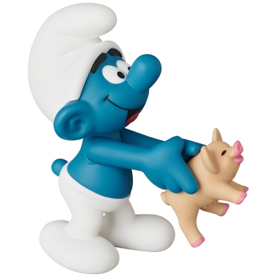 【フィギュア】ウルトラディテールフィギュア No.910 UDF THE SMURFS SERIES 3 SMURF With PIG