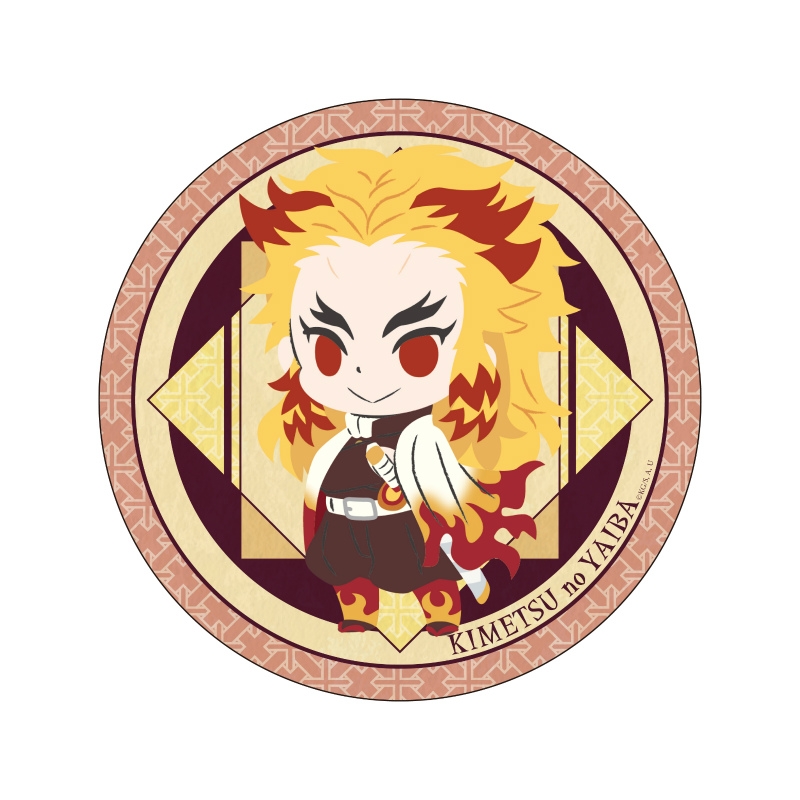 【グッズ-バッチ】鬼滅の刃 デカンバッチ 煉獄杏寿郎 デフォルメver.