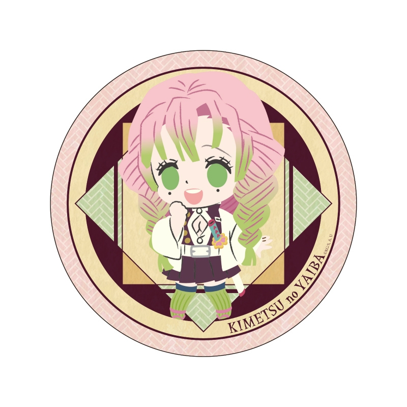 【グッズ-バッチ】鬼滅の刃 デカンバッチ 甘露寺蜜璃 デフォルメver.