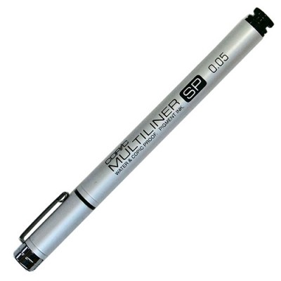 【画材-その他-その他】マルチライナーSPブラック0.05mm