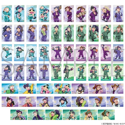 【グッズ-カード】忍たま乱太郎 トレーディングクリアカード/全60種/ランダム3枚入り