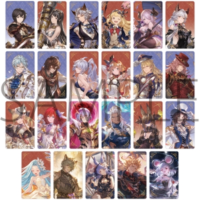 【グッズ-カード】グランブルーファンタジー メモリアルクリアシートコレクション/Vol.1 全23種