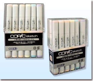 画材 コピックスケッチ コピックスケッチ スケッチ 人物用セレクト アニメイト
