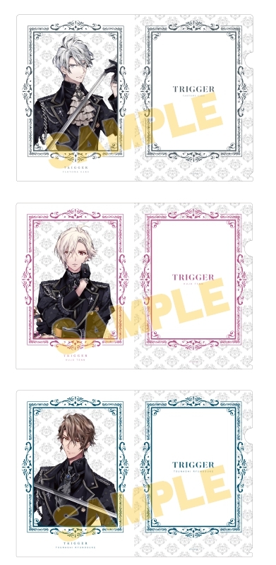 グッズ クリアファイル アイドリッシュセブン Trigger 2nd Album Variant クリアファイルセット アニメイト