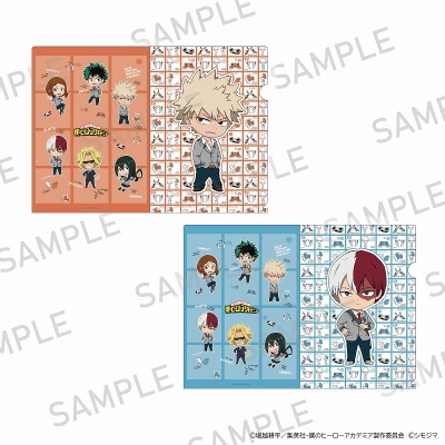 【グッズ-クリアファイル】僕のヒーローアカデミア A4クリアファイル2枚セット シモジマコラボver. 爆豪勝己・轟焦凍
