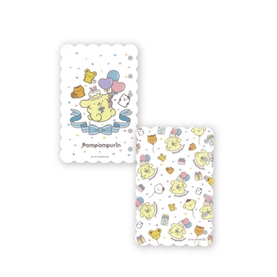【グッズ-その他】ポムポムプリン シール台紙 リボン