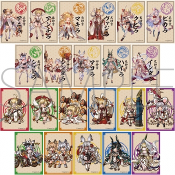 グッズ-シール】グランブルーファンタジー ぺたコレクション | アニメイト