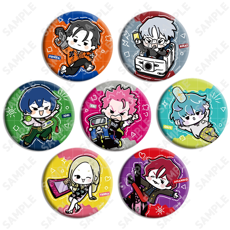 【グッズ-バッチ】 「『カリスマ』×ジョイポリス カリスマジョイポリー」 トレーディング缶バッジ