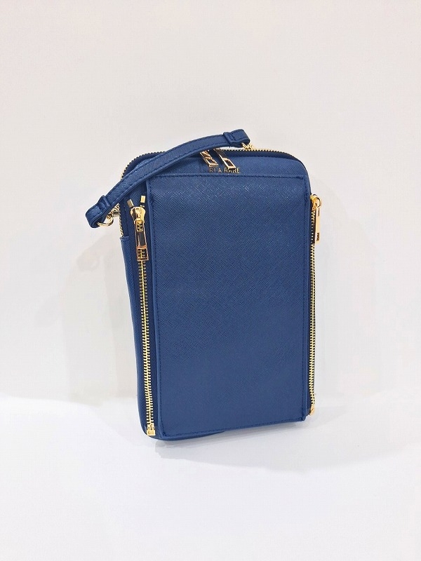 【グッズ-バッグ】ノンキャラオリジナル クルア フラットショルダーバッグ （ネイビー）【REA RARE】