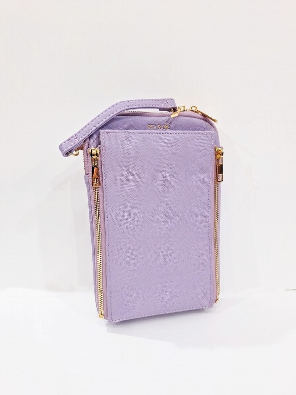 【グッズ-バッグ】ノンキャラオリジナル クルア フラットショルダーバッグ （ラベンダー）【REA RARE】