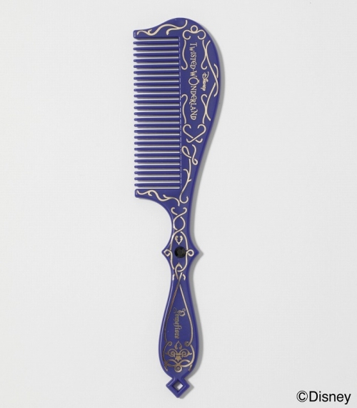 グッズ ヘアブラシ ディズニー ツイステッドワンダーランド 7dormitories Comb Nvy ポムフィオーレ Free アニメイト