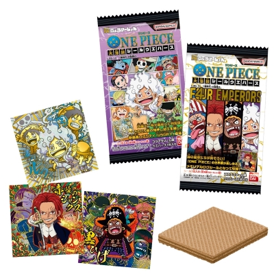 【グッズ-食品】ワンピース にふぉるめーしょん 大海賊シールウエハースLOG.14