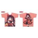 【グッズ-Tシャツ】デート・ア・ライブⅤ デート・ア・バースデー202606 フルグラフィックTシャツ狂三 XLの画像