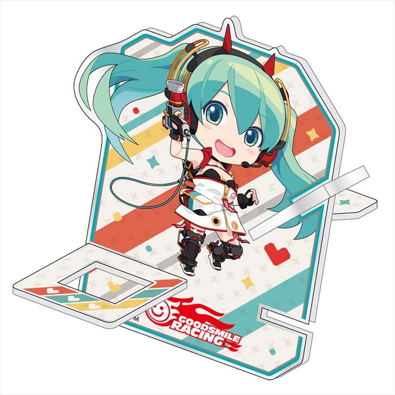 グッズ 携帯グッズ レーシングミク ver アクリルスマホスタンド アニメイト
