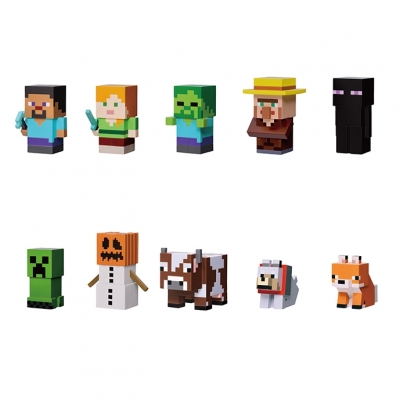 【トレーディングフィギュア】MINECRAFT マインクラフト ソフビパペットマスコット【再販】