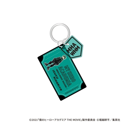 【グッズ-キーホルダー】僕のヒーローアカデミア THE MOVIE ワールドヒーローズミッション 2連ラバー塗装風アクリルキーホルダー-劇場版ver- 緑谷出久