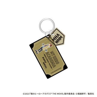 【グッズ-キーホルダー】僕のヒーローアカデミア THE MOVIE ワールドヒーローズミッション 2連ラバー塗装風アクリルキーホルダー-劇場版ver- ロディ・ソウル
