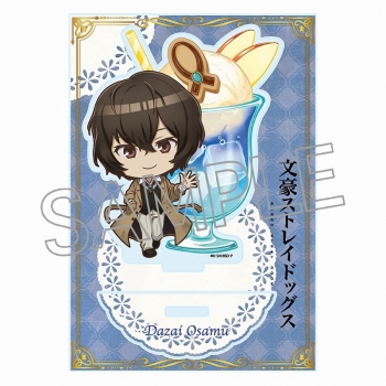 グッズ-スタンドポップ】文豪ストレイドッグス デフォルメアクリル 太宰治 フェイスアクリルスタンド