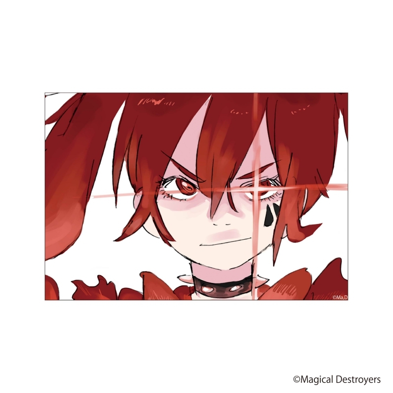 グッズ 置きもの 魔法少女マジカルデストロイヤーズ キャンバスアート 原宿ファザード アニメイト