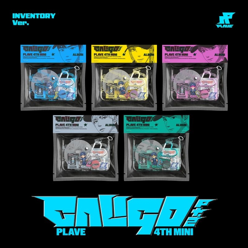 【5形態セット】【音楽】PLAVE/PLAVE 4th Mini Album 'Caligo Pt.2' (INVENTORY Ver.)