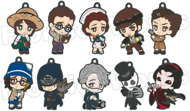 グッズ-ストラップ】Identity V ラバーストラップコレクション 