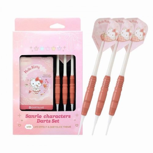 グッズ-セットもの】Sanrio characters ダーツセット with DARTSLIVE 
