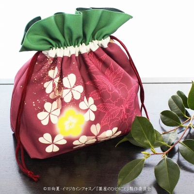 【グッズ-バッグ】薬屋のひとりごと 巾着バッグ 猫猫【舞扇堂】