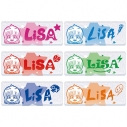 【グッズ(音楽)】バッチ LiSA/トレーディングネームバッジの画像
