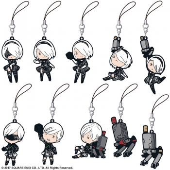グッズ-ストラップ】NieR:Automata トレーディングラバーストラップ 