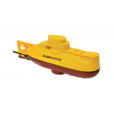 【アクションフィギュア】27MHz R/C U18型潜水艦 イエロー×レッド 完成品ラジコン【再販】