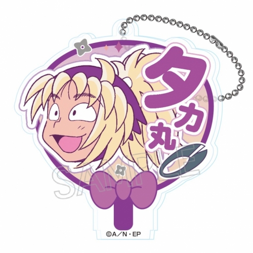 グッズ-キーホルダー】忍たま乱太郎 デコうちわキーチェーン B【再販  