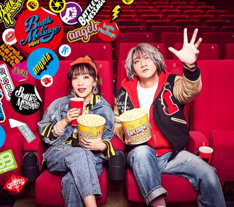 【アルバム】angela/Battle & Message 初回限定盤