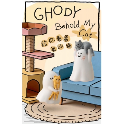 【トレーディングフィギュア】BLINDBOX Ghody ぼくの猫、見てみて!