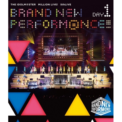 【Blu-ray】THE IDOLM@STER MILLION LIVE! 5thLIVE BRAND NEW PERFORM@NCE!!! LIVE Blu-ray DAY1