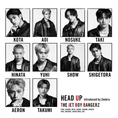 【音楽】THE JET BOY BANGERZ from EXILE TRIBE/HEAD UP introduced by Zeebra 初回生産限定盤 Blu-ray Disc付