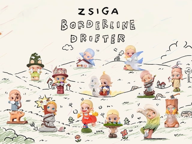 【トレーディングフィギュア】POPMART ZSIGA Borderline Drifter シリーズ