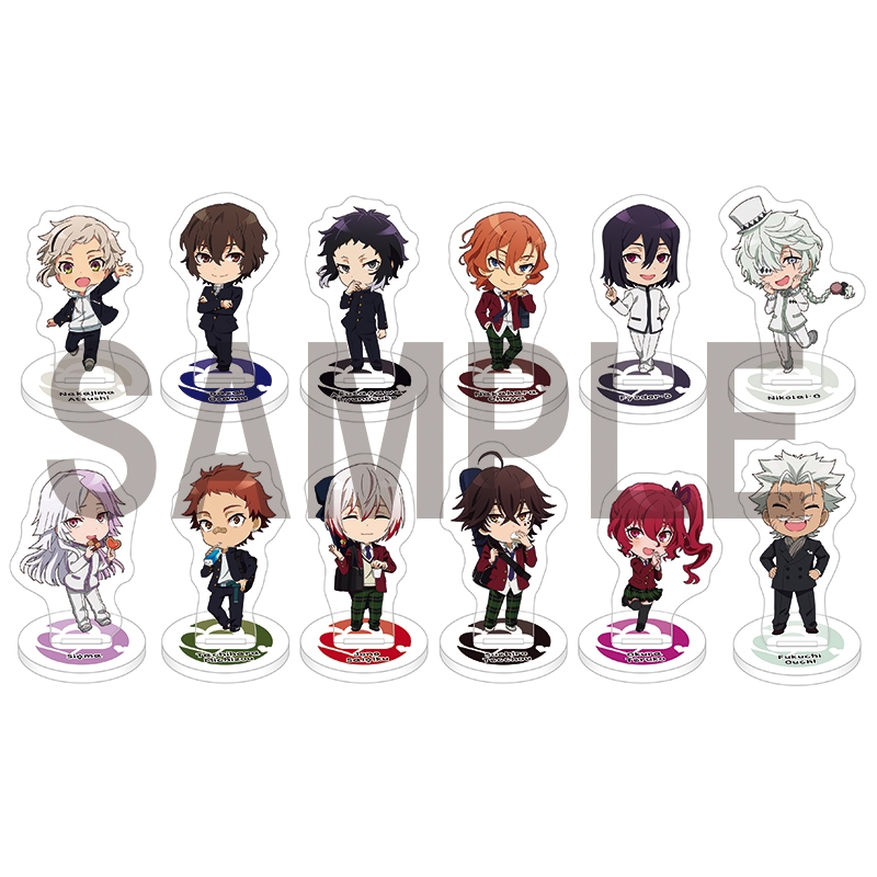 【グッズ-スタンドポップ】学園文豪ストレイドッグス (四月莫迦) ミニキャラトレーディングアクスタ part2【再販】